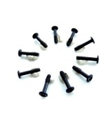 Šroub s půlkulatou hlavou 2x10 mm (10 ks)