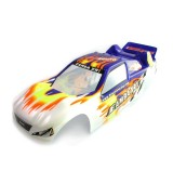 Karosérie lakovaná Himoto Truck 1:10 (bílo-modro-oranžová)