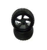 Kompletní kola - Truggy 1/18 (2 ks)