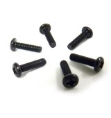 Šroub s půlkulatou hlavou 3x12 mm (6 ks)