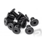 Imbusové, zápustné šrouby M5x8mm (10 ks.)