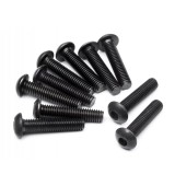 Šroub imbus s půlkulatou hlavou M3x14mm 10ks