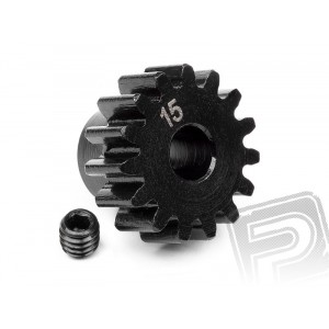 Pastorek 15 zubů (1M modul/pro 5mm hřídel)