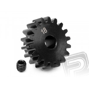 Pastorek 18 zubů (1M modul/pro 5mm hřídel)