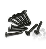 Samořezné šrouby s kul. hlavou M3x19mm (10ks)