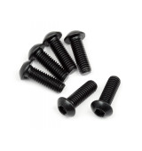 Button Head Screw M6X18Mm (Hex Socket) (6Pcs)
