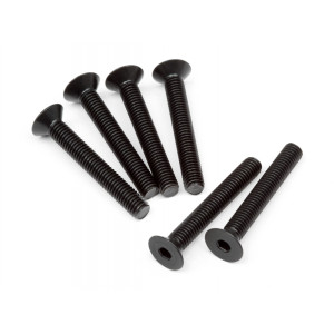 Flat Head Screw M5x35mm (Hex Socket/6pcs)