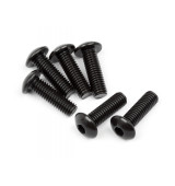 Button Head Screw M5x16mm (Hex Socket / 6pcs)