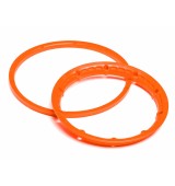 Heavy Duty Wheel Bead Lock Rings Orange/F. 2 Wheel