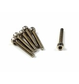 Šroub s kulatou hlavou obrácený závit M3x20mm (6 ks)