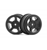 Vintage TA2 26mm disky Černé (0mm Offset) 2ks