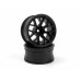 RTR disky 26mm černé (Offset +9mm) 2ks