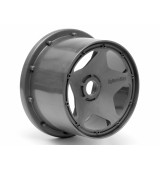 Super Star Wheel Gunmetal Rear (120X75Mm)