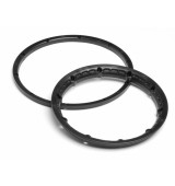 Heavy Duty Wheel Bead Lock Rings (Black/For 2 Whl)