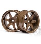 TE37 disky 26mm bronzové (6mm OFFSET)