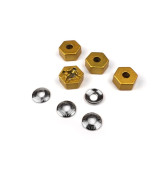 Set kovových 12mm unašečů kol