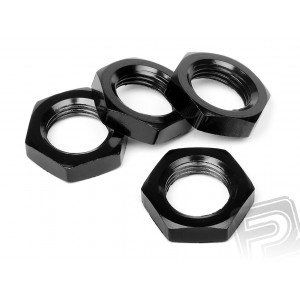17mm matky kol (černé/4 ks)