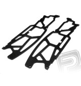 CG šasi CFK (3mm) - Carbon