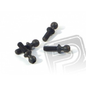 Kulové čepy 4.3x13mm (2mm závit/4ks)
