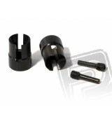 Unašeč poloosy 8x19mm, (černé/2ks.)