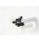 Pojistný červík M4x2.5x12mm, (černá/6ks.)