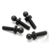 Koule 4,3x20mm (4-40/černé/4ks)