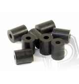 Vymezovací trubka 3x8x10mm, (černá,8ks.)