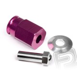 Alu unašeče kol 12mm (24mm / fialové)