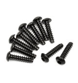 Samořezný imbus šroub s půlkulatou hlavou M3x12mm 10ks