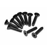 TP. Flat Head Screw M4X18mm (Hex Socket/10pcs)