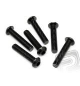 Šroub imbus s čočkovou hlavou M6x30mm, 6ks