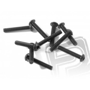 Šroub s plochou hlavou M3x18mm (10ks.) Imbus