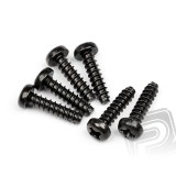 Šroub s kulatou hlavou M3x12mm (3ks.)