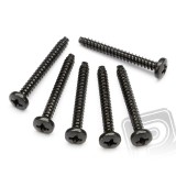 Samořezný šroub M3x25mm 6ks