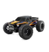 HSP Octane 1/10 2,4 GHz Brushed Monster Truck, Oranžový