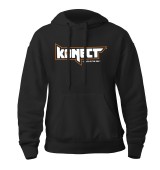 KONECT černá mikina s kapucí - vel.