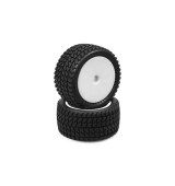 Zadní nalepené Off Road 1/10 gumy, hrubý silniční profil, 2 ks.