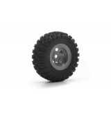 GRE24 Sada šedých ráfků a pneu MT crawler (4ks)