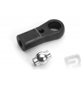 MAXI kloubek M3 s kulovým kloubem 6,0mm a vrtáním 3,0mm, 10 ks.