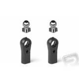 MAXI kloubek M3 s kulovým kloubem 6,0mm, šestihranou základnou a vrtáním 3,0mm, 2 ks.