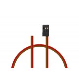 Napájecí kabel RX aku JR (PVC)