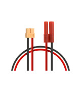 XT60 Nabíjecí kabel Gold 4mm s domečkem