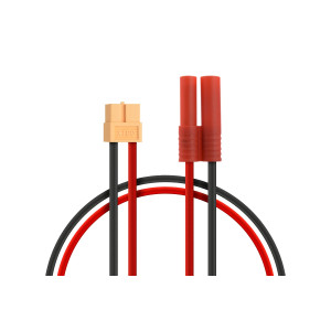XT60 Nabíjecí kabel Gold 4mm s domečkem