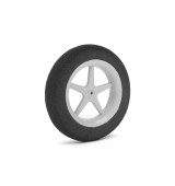 Mechové kolečko loukoťové lehké 63mm, 1 ks.