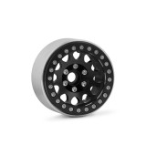 1.9'' Hliníkové beadlock disky pro 1/10 crawler/expedice černé - 2 ks