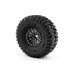 1.9'' Hliníkové beadlock disky pro 1/10 crawler/expedice černé - 2 ks