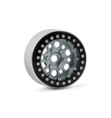 1.9'' Hliníkové beadlock disky pro 1/10 crawler/expedice stříbrné - 2 ks