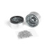 1.9'' Hliníkové beadlock disky pro 1/10 crawler/expedice stříbrné - 2 ks