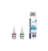 KAVAN PRO PNEU střední a řidké vteřinové lepidlo 20g + Kavan aktivátor CA 150ml