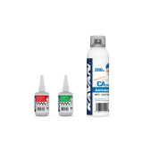 KAVAN PRO PNEU střední a řidké vteřinové lepidlo 50g + Kavan aktivátor CA 200ml